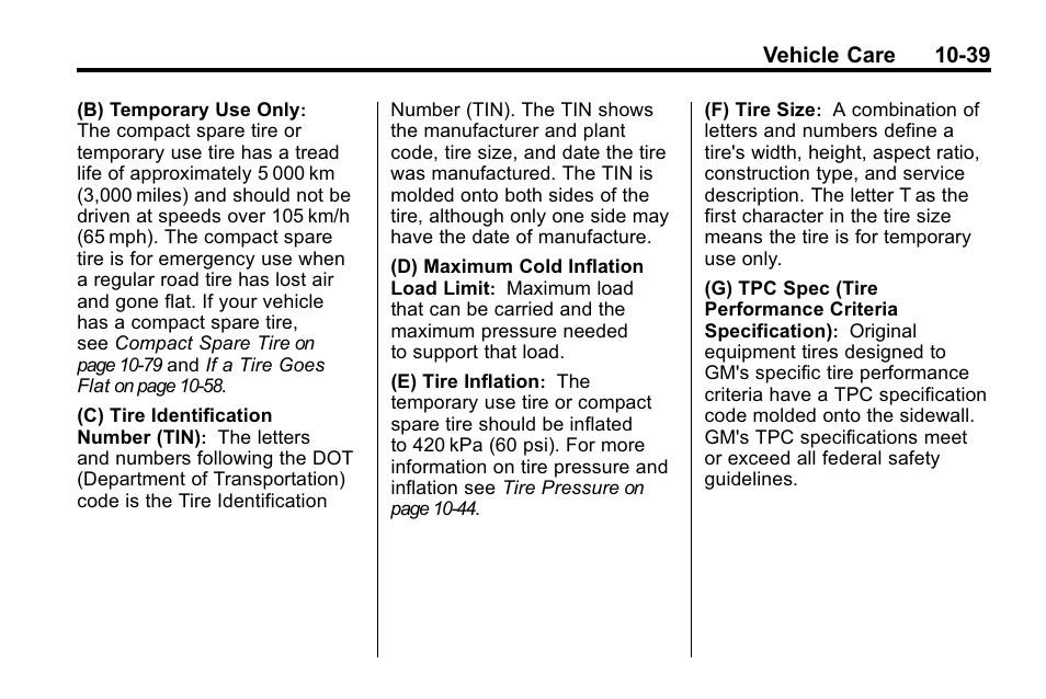 Buick 2010 Enclave User Manual | Page 341 / 440