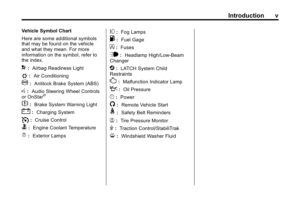 Buick 2010 Enclave User Manual | Page 5 / 440