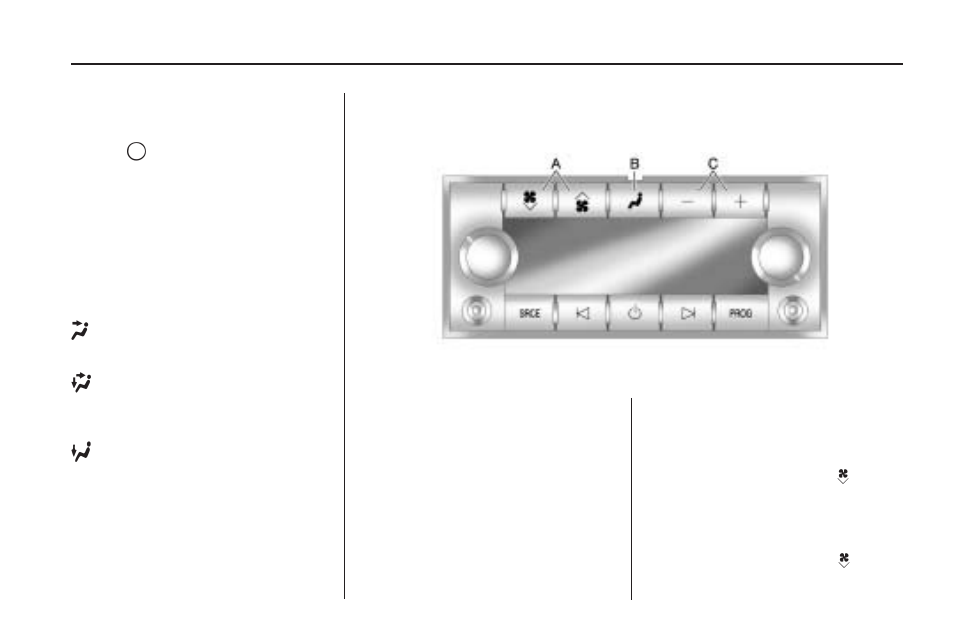 Rear air conditioning | Buick 2009 Enclave User Manual | Page 145 / 410