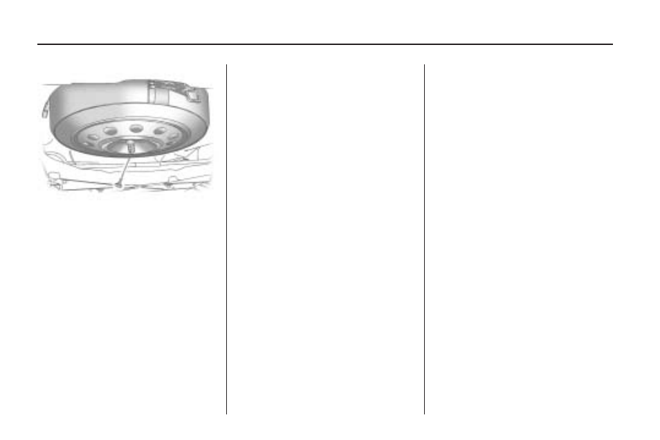 Removing the flat tire and, Installing the spare tire -70 | Buick 2009 Enclave User Manual | Page 342 / 410