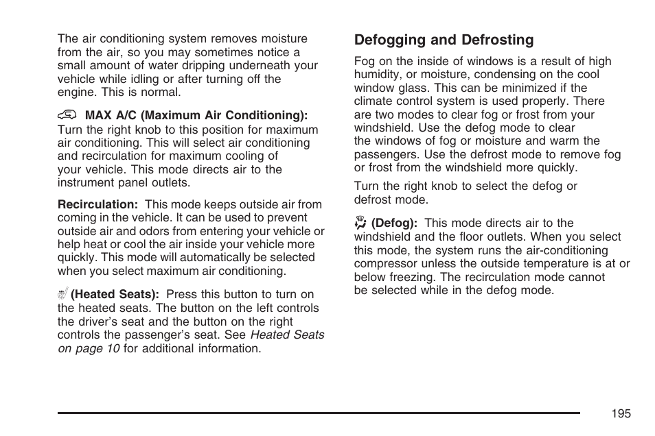 Buick 2007 Terraza User Manual | Page 195 / 562