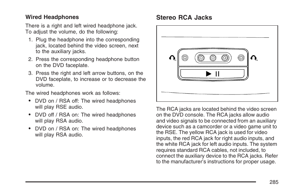 Buick 2007 Terraza User Manual | Page 285 / 562