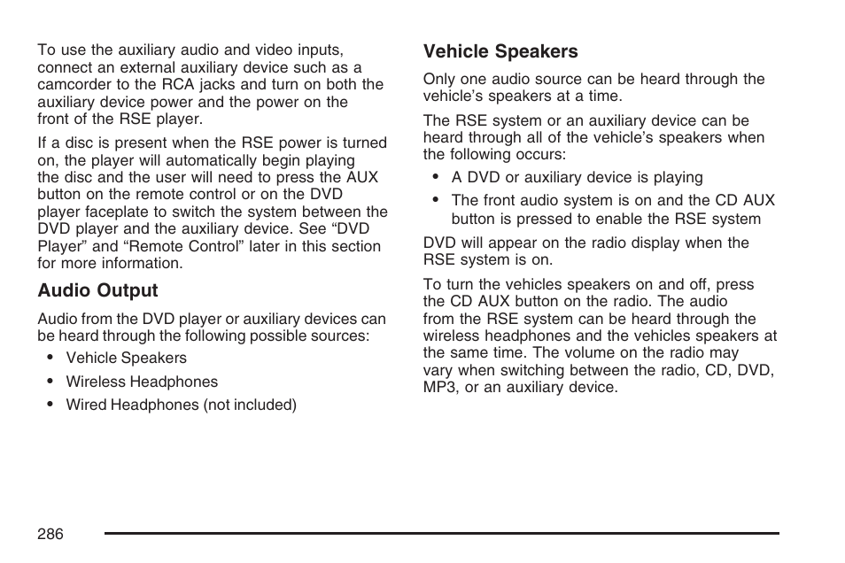 Buick 2007 Terraza User Manual | Page 286 / 562