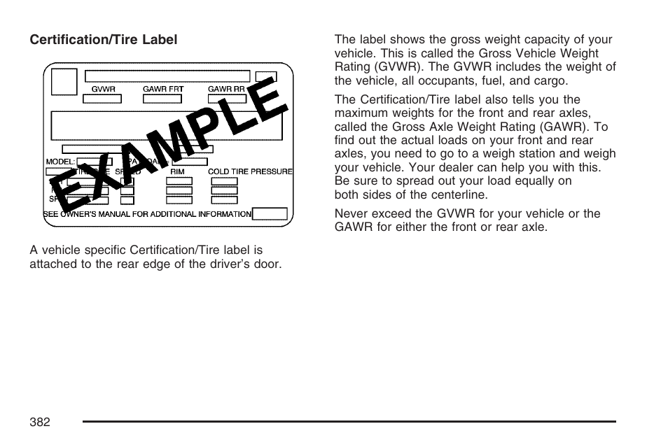Buick 2007 Terraza User Manual | Page 382 / 562