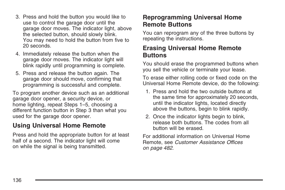 Buick 2007 LaCrosse User Manual | Page 136 / 512