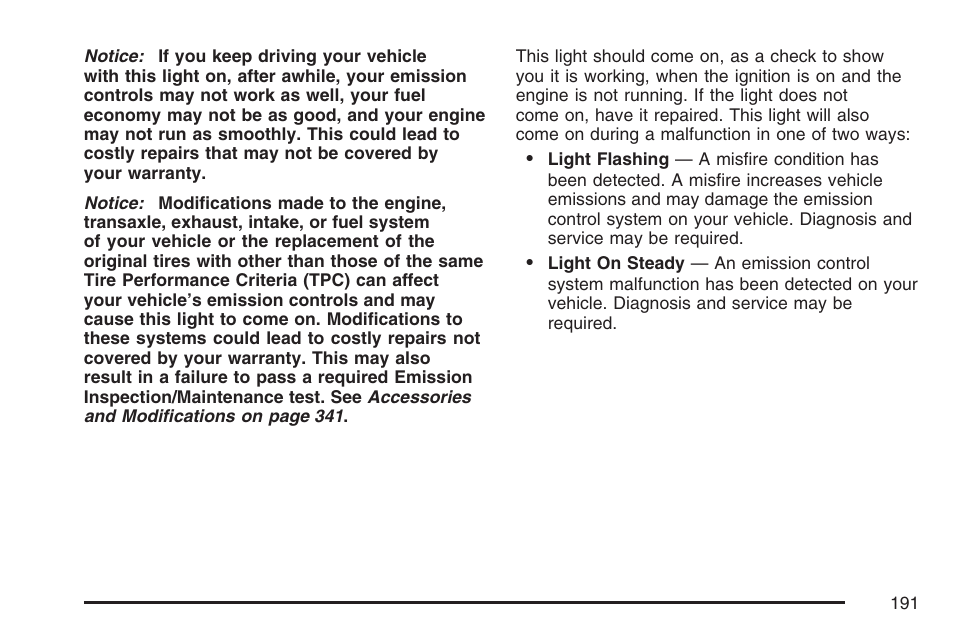 Buick 2007 LaCrosse User Manual | Page 191 / 512