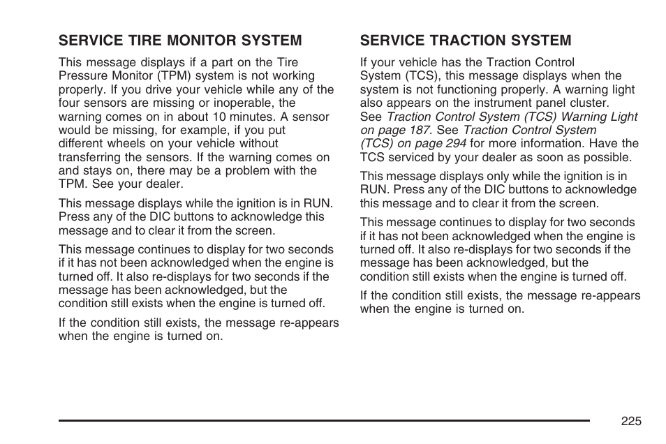 Buick 2007 LaCrosse User Manual | Page 225 / 512