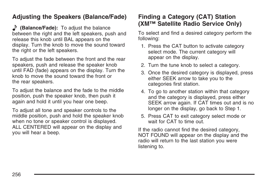 Buick 2007 LaCrosse User Manual | Page 256 / 512