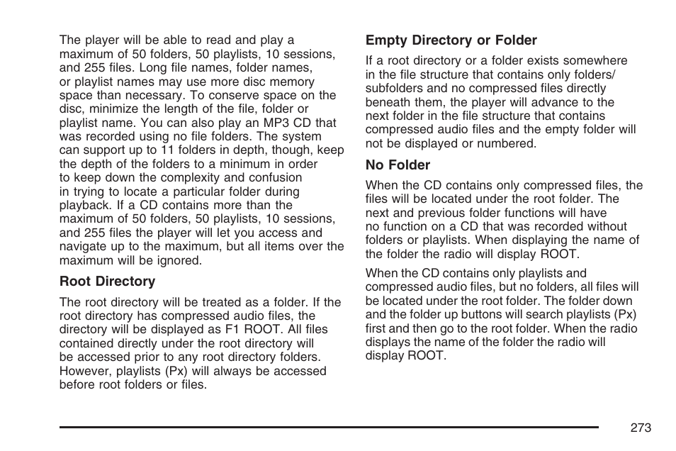 Buick 2007 LaCrosse User Manual | Page 273 / 512