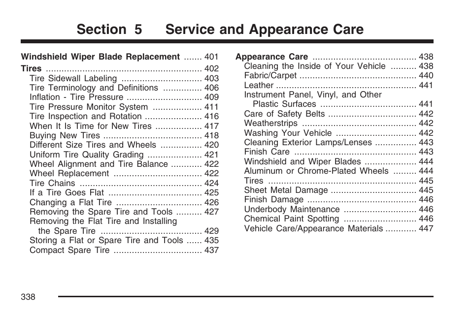 Buick 2007 LaCrosse User Manual | Page 338 / 512