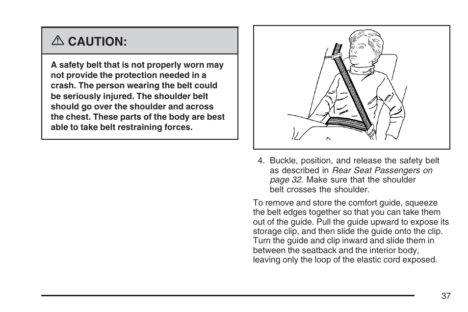 Caution | Buick 2007 LaCrosse User Manual | Page 37 / 512