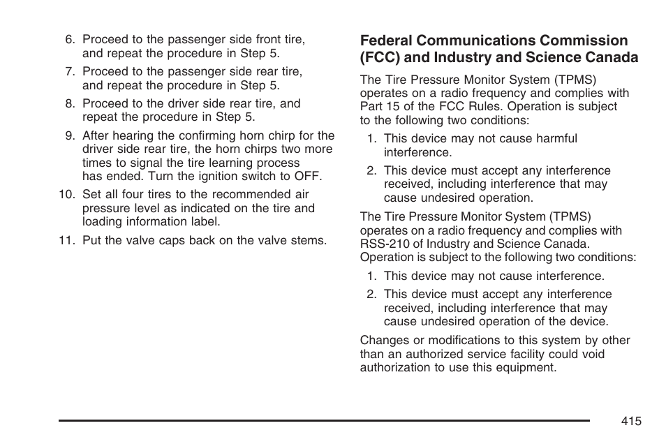 Buick 2007 LaCrosse User Manual | Page 415 / 512