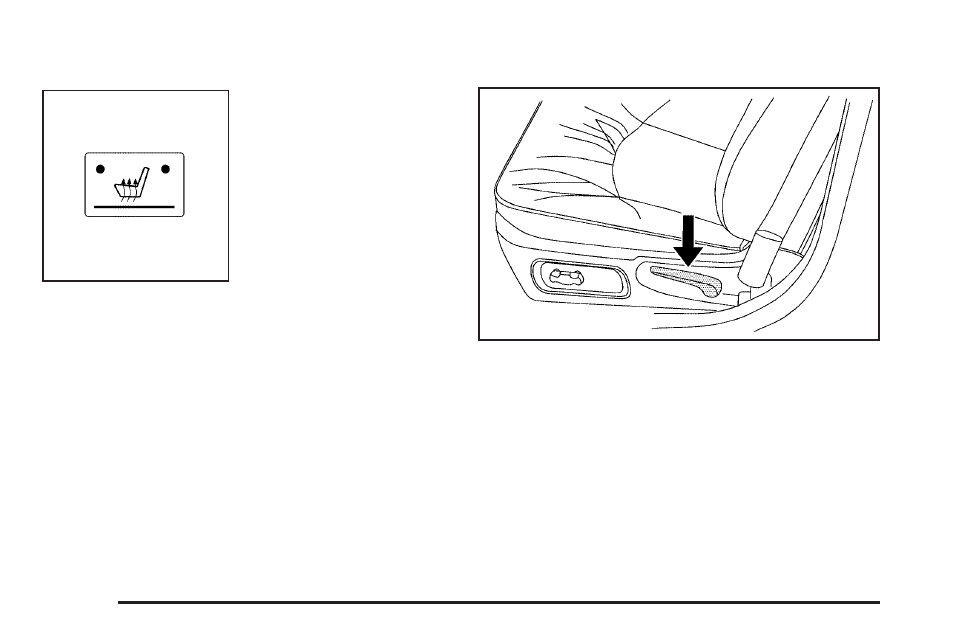Heated seats, Reclining seatbacks, Heated seats -4 reclining seatbacks -4 | Buick 2006 LaCrosse User Manual | Page 10 / 438