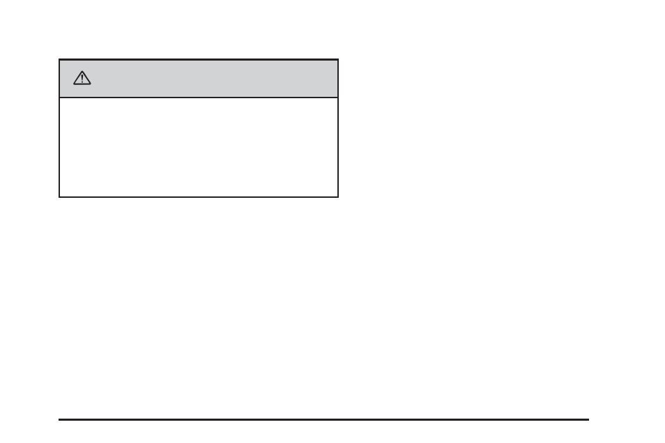 Caution | Buick 2006 LaCrosse User Manual | Page 133 / 438