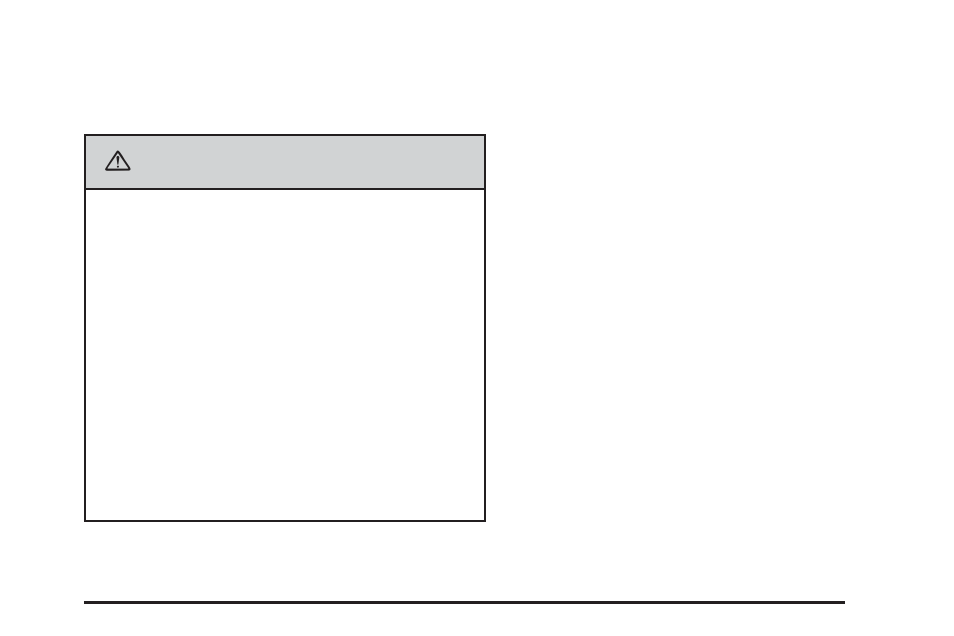 Caution | Buick 2006 LaCrosse User Manual | Page 141 / 438