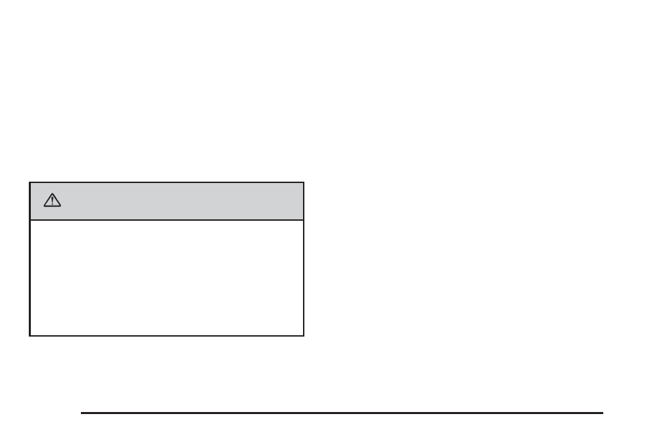 Caution | Buick 2006 LaCrosse User Manual | Page 268 / 438