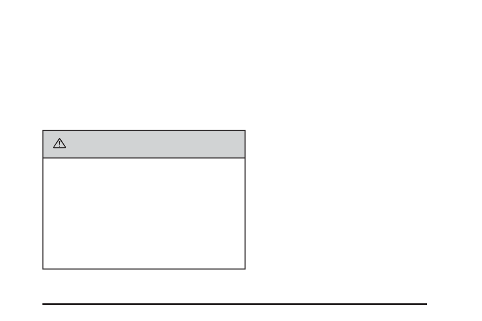 Caution | Buick 2006 LaCrosse User Manual | Page 269 / 438