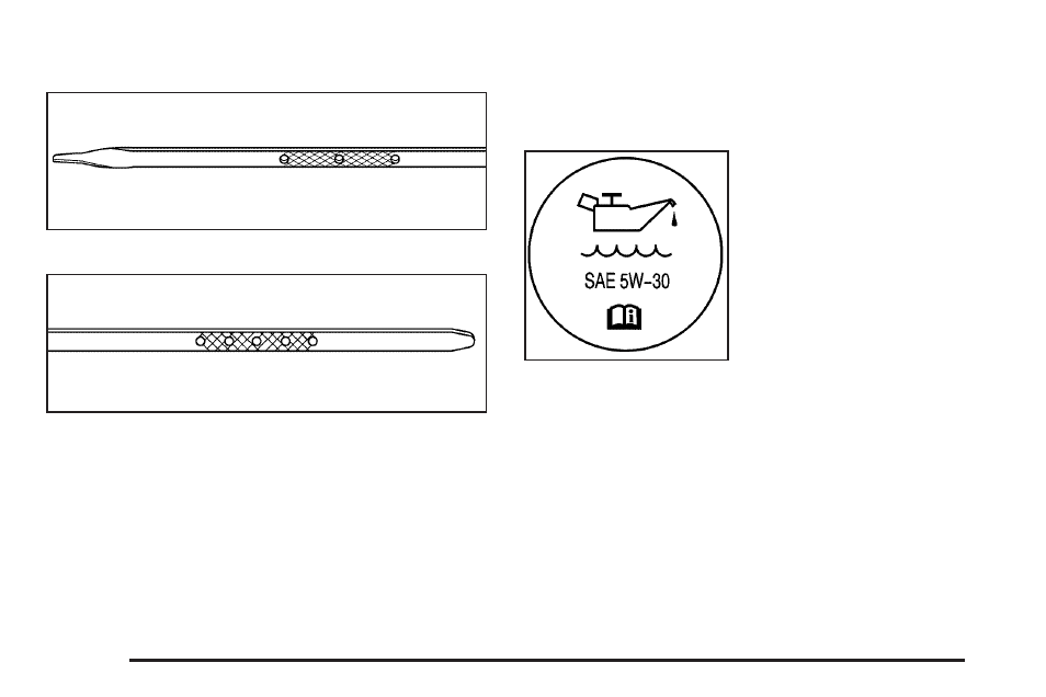When to add engine oil | Buick 2006 LaCrosse User Manual | Page 310 / 438
