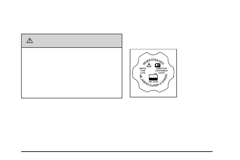 Caution | Buick 2006 LaCrosse User Manual | Page 327 / 438