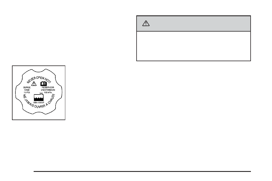 Caution | Buick 2006 LaCrosse User Manual | Page 330 / 438