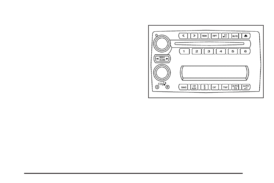Audio system(s), Setting the time, Radio with cd | Audio system(s) -77, Setting the time -77 radio with cd -77, Radio data system (rds) | Buick 2005 Terraza User Manual | Page 207 / 428