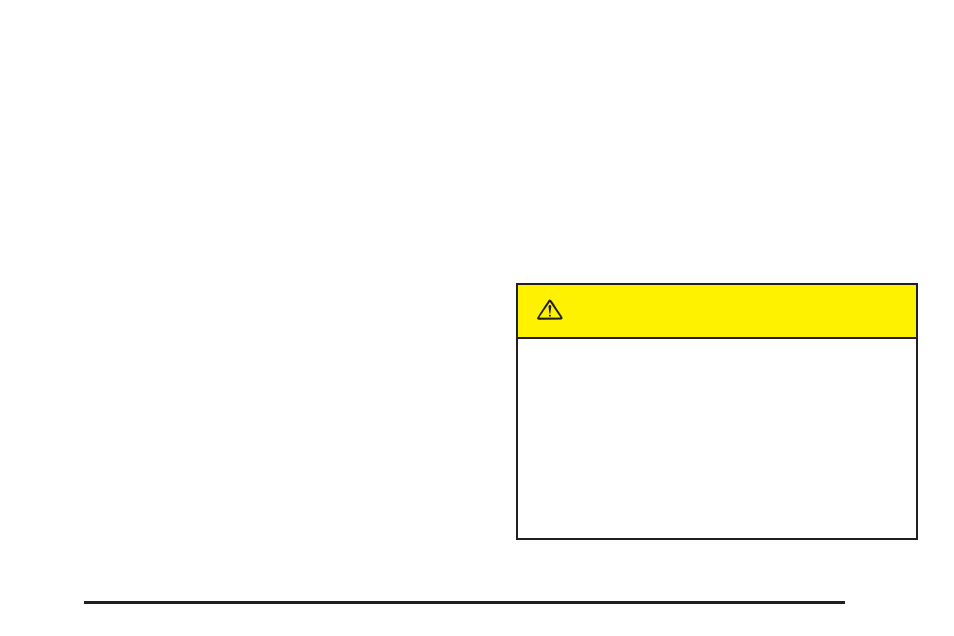 Caution | Buick 2005 Terraza User Manual | Page 249 / 428