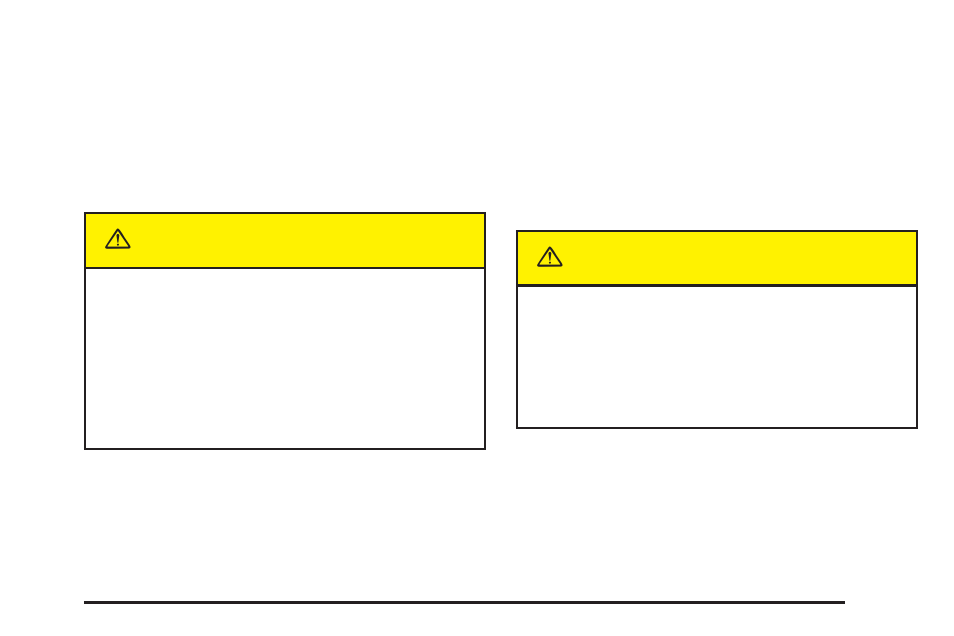 Caution | Buick 2005 Terraza User Manual | Page 351 / 428