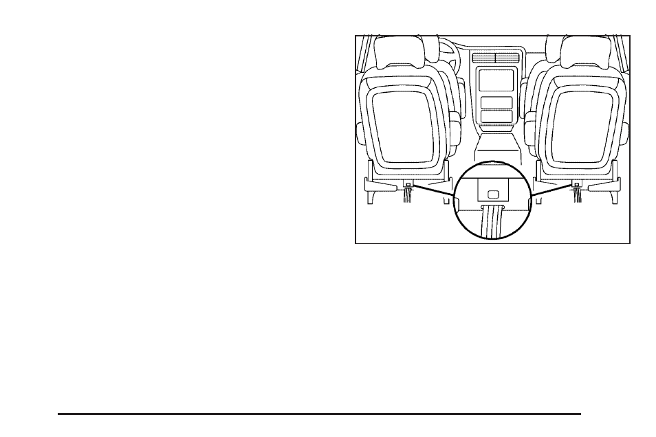 Top strap anchor location, Top strap anchor location -45 | Buick 2005 Terraza User Manual | Page 51 / 428