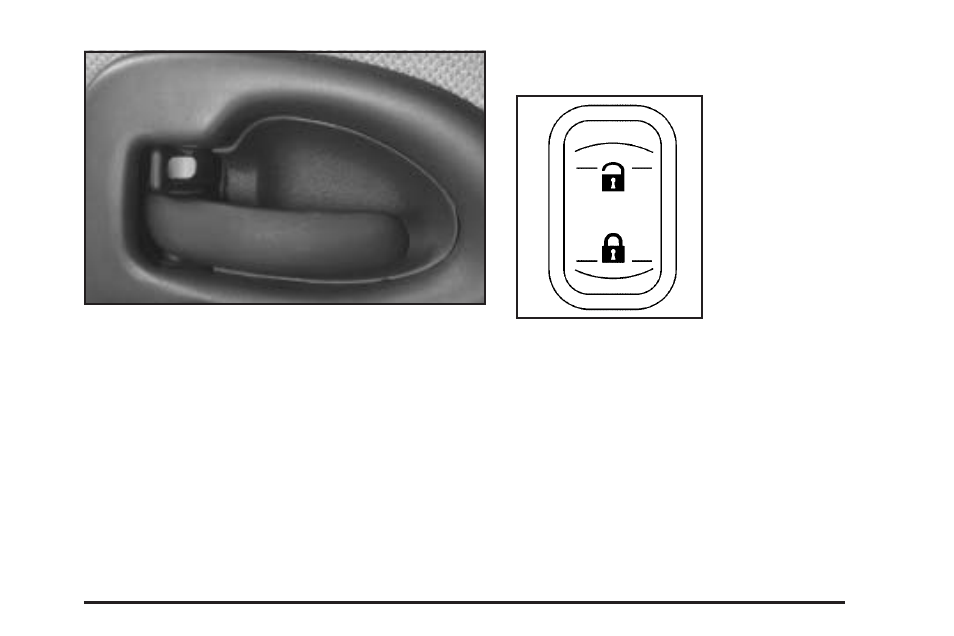Power door locks, Power door locks -11 | Buick 2005 Terraza User Manual | Page 85 / 428