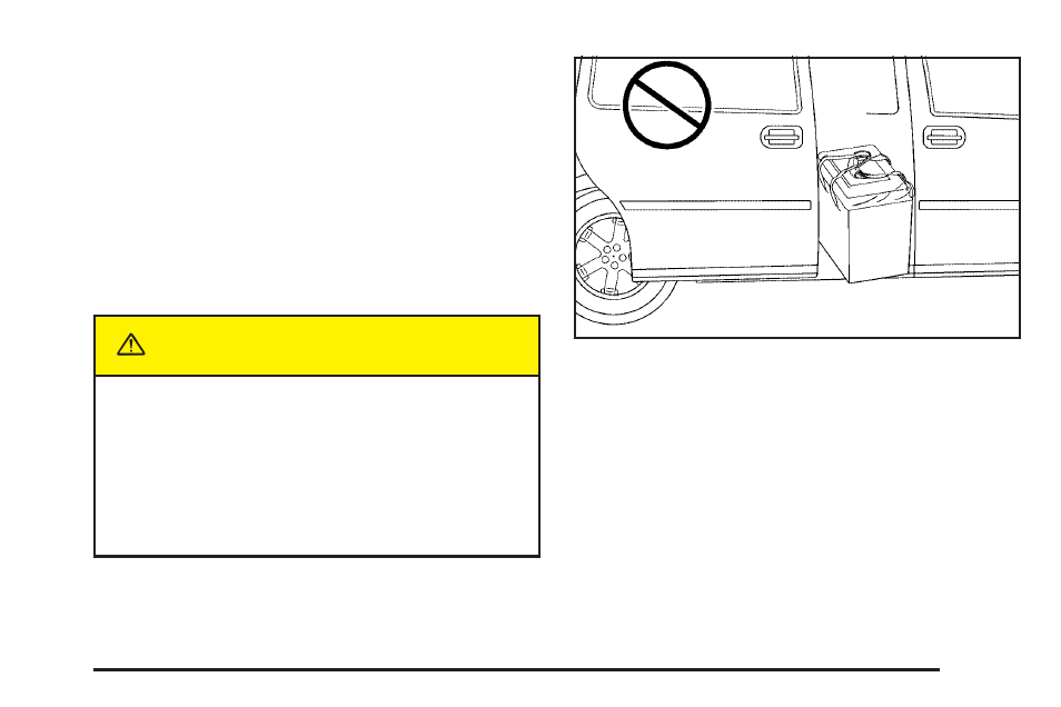 Caution | Buick 2005 Terraza User Manual | Page 93 / 428