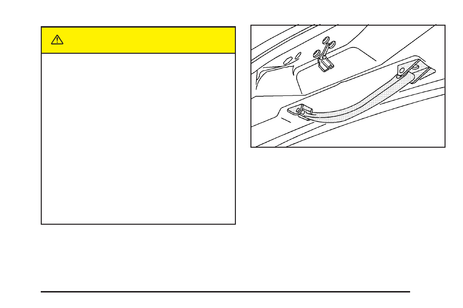 Caution | Buick 2005 Terraza User Manual | Page 97 / 428