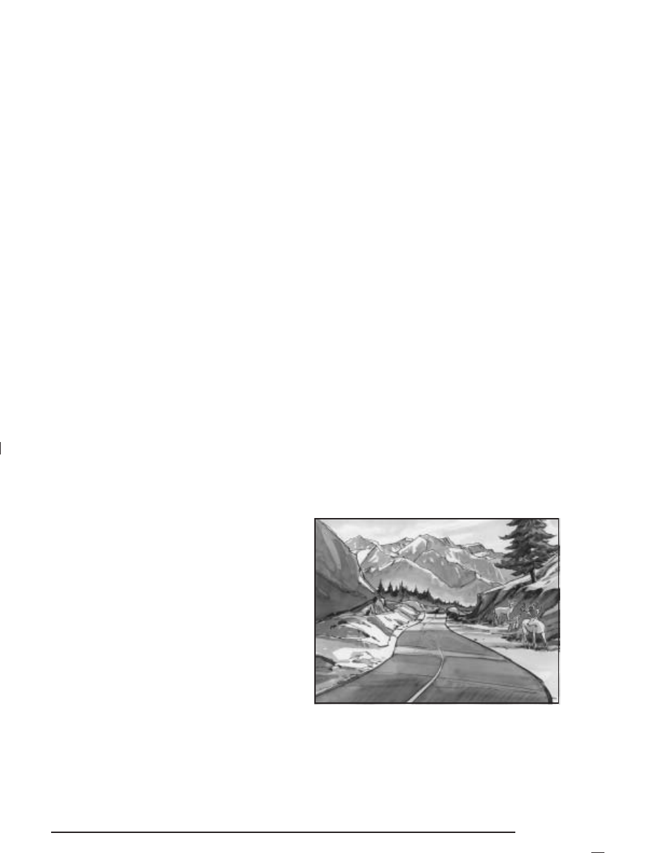 Highway hypnosis, Hill and mountain roads, Highway hypnosis -23 hill and mountain roads -23 | Buick 2005 Park Avenue User Manual | Page 211 / 388