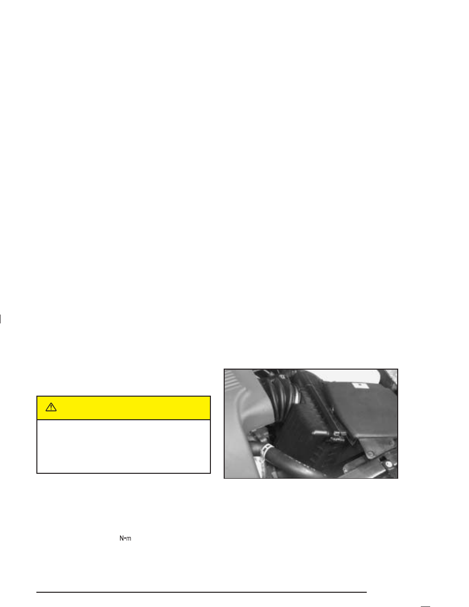 Engine air cleaner/filter, Engine air cleaner/filter -19, Engine air | Cleaner/filter, Caution | Buick 2005 Park Avenue User Manual | Page 251 / 388