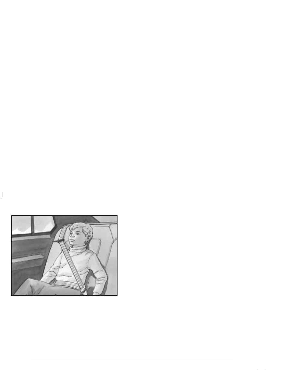 Safety belt extender, Safety belt extender -26 | Buick 2005 Park Avenue User Manual | Page 32 / 388
