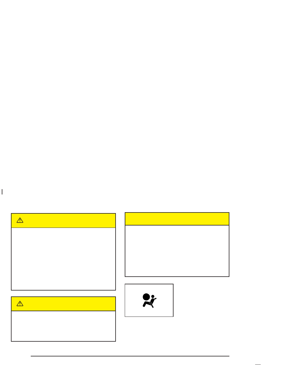 Caution | Buick 2005 Park Avenue User Manual | Page 56 / 388