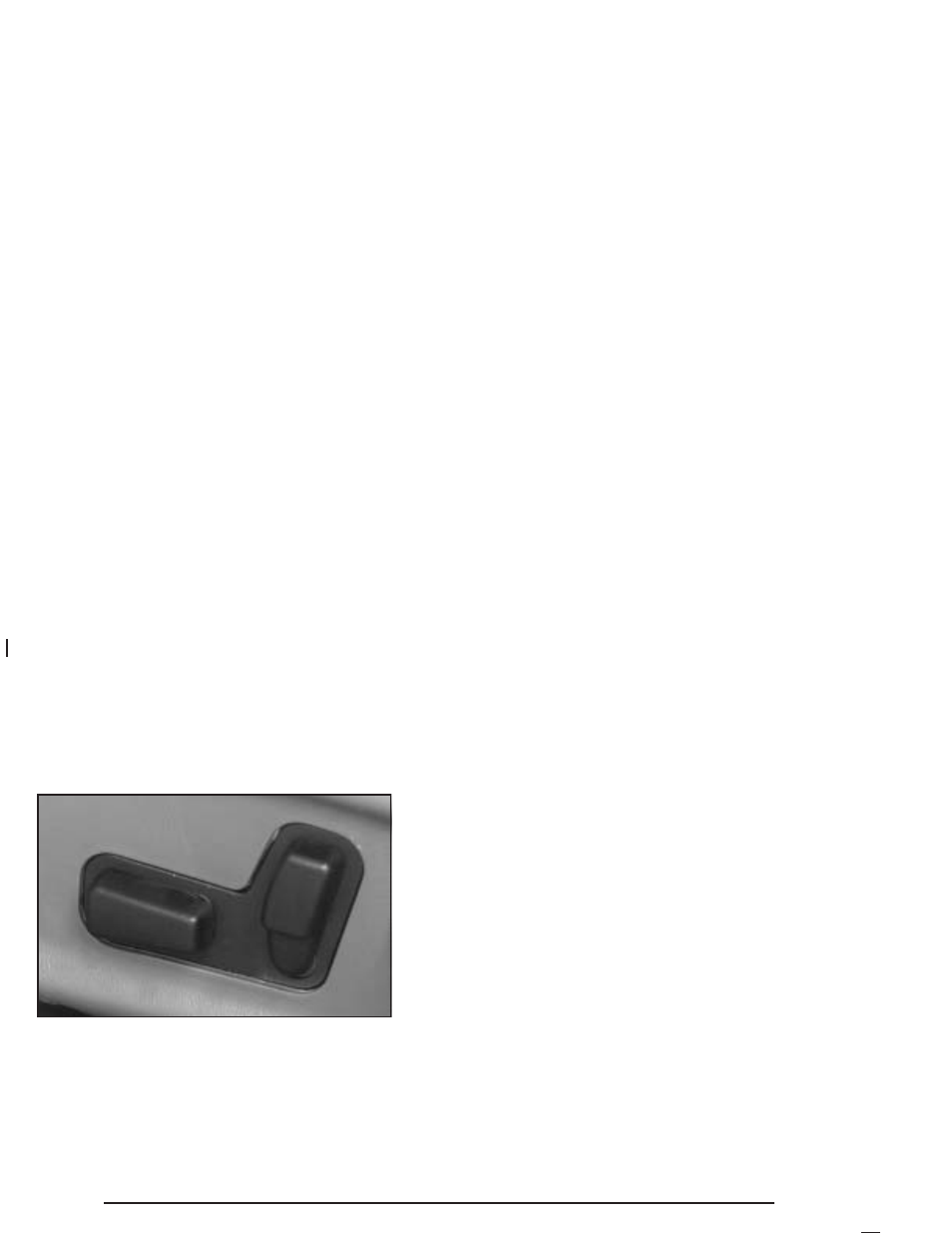 Front seats, Power seats, Front seats -2 | Power seats -2 | Buick 2005 Park Avenue User Manual | Page 8 / 388