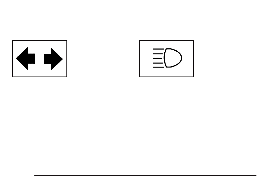 Turn and lane-change signals, Headlamp high/low-beam changer, Flash-to-pass | Turn and, Lane-change signals | Buick 2005 LaCrosse User Manual | Page 122 / 410