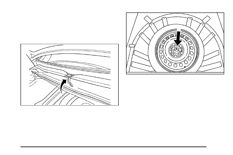 Removing the spare tire and tools, Removing the spare tire and tools -69 | Buick 2005 LaCrosse User Manual | Page 345 / 410