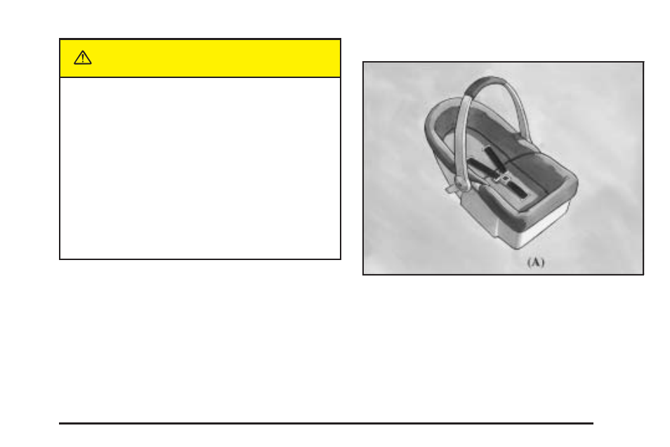 Child restraint systems, Child restraint systems -37, Caution | Buick 2005 LaCrosse User Manual | Page 43 / 410