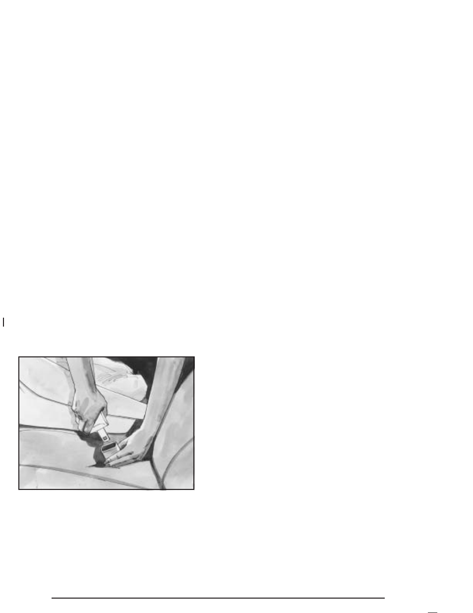 Securing a child restraint in the right, Front seat position -46 | Buick 2005 Century User Manual | Page 52 / 348
