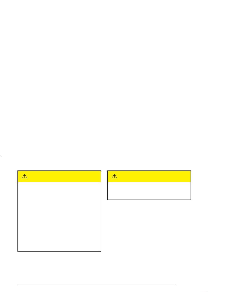 Caution | Buick 2004 Rainier User Manual | Page 335 / 452