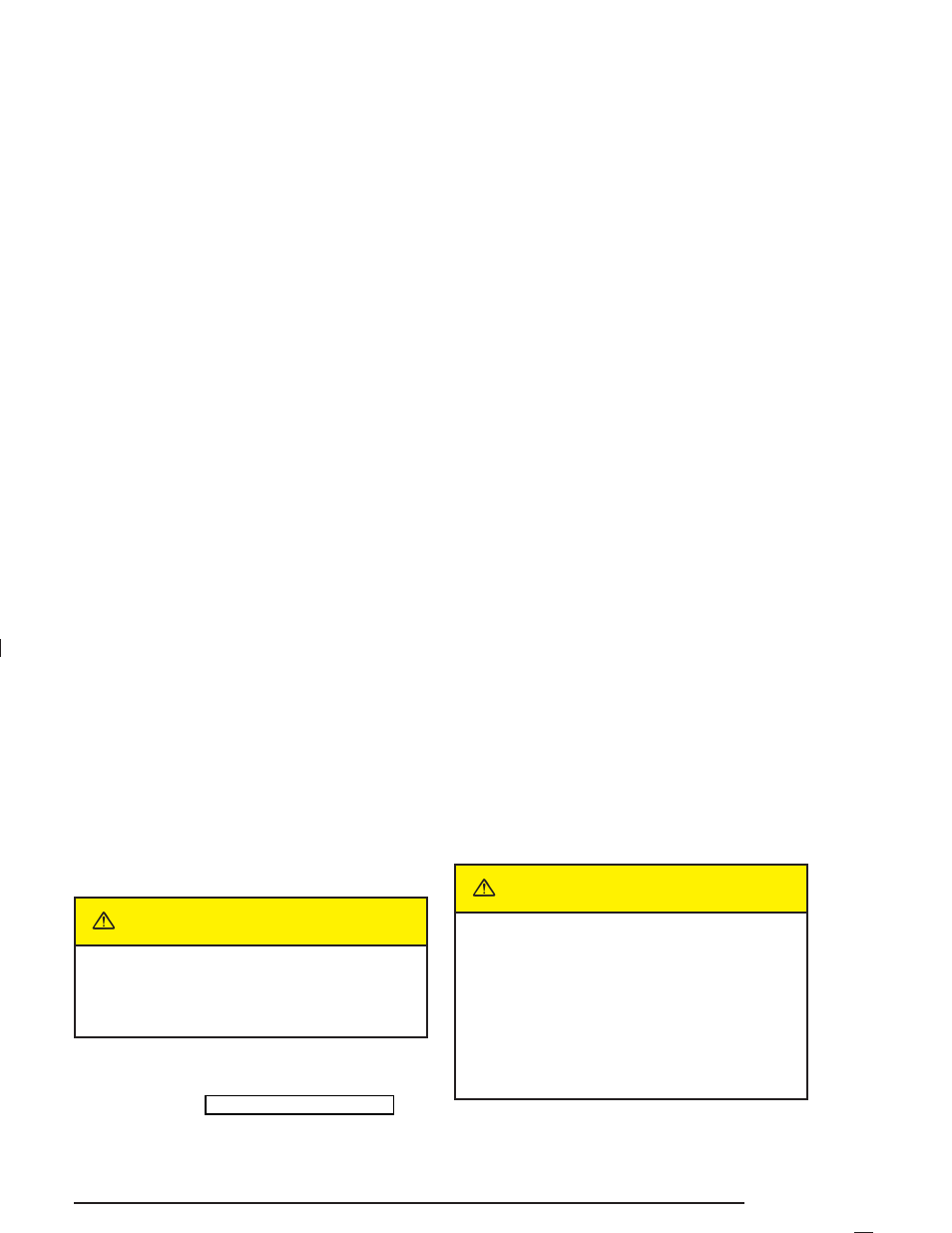 Caution | Buick 2004 Park Avenue User Manual | Page 127 / 410
