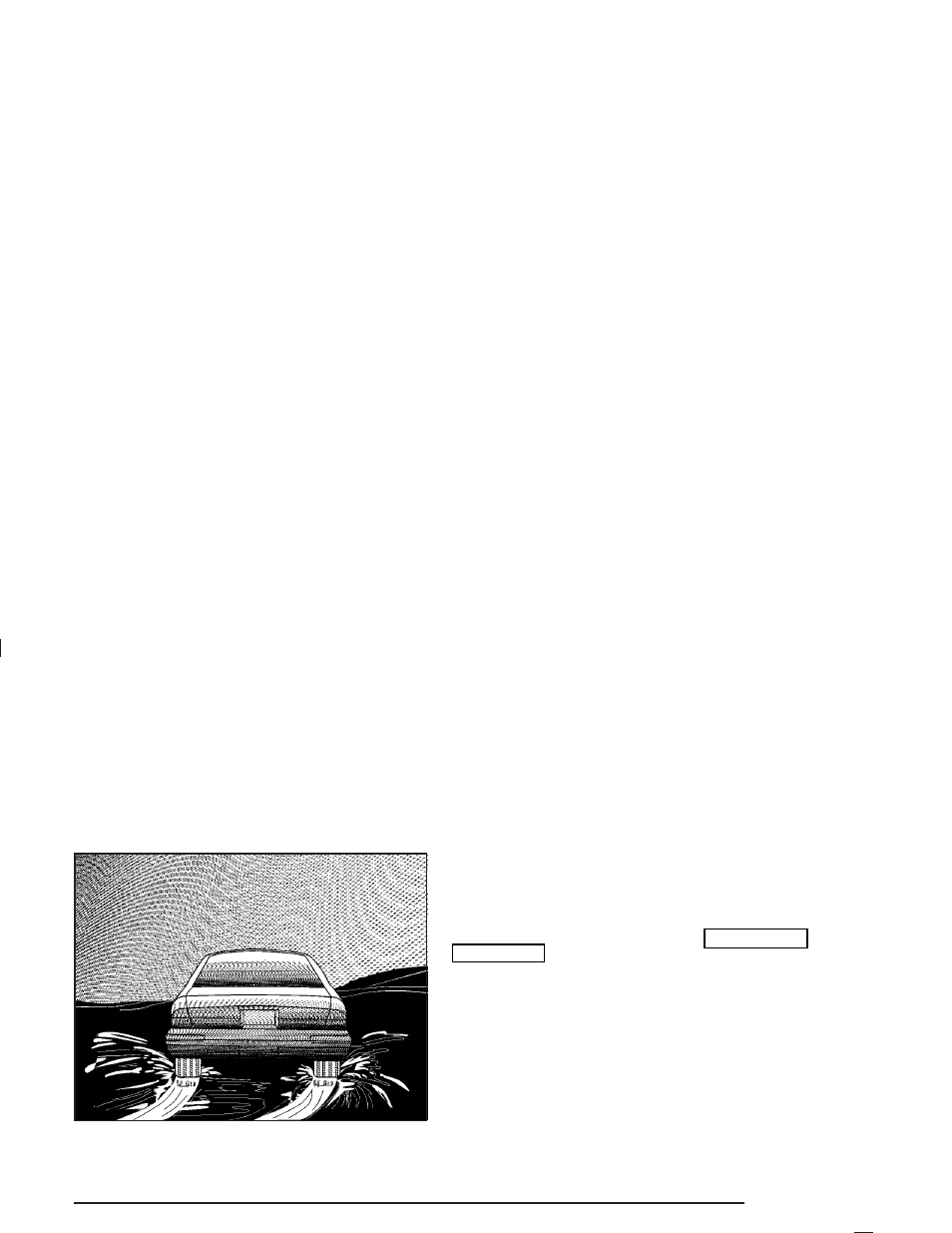 Driving on snow or ice | Buick 2004 Park Avenue User Manual | Page 225 / 410