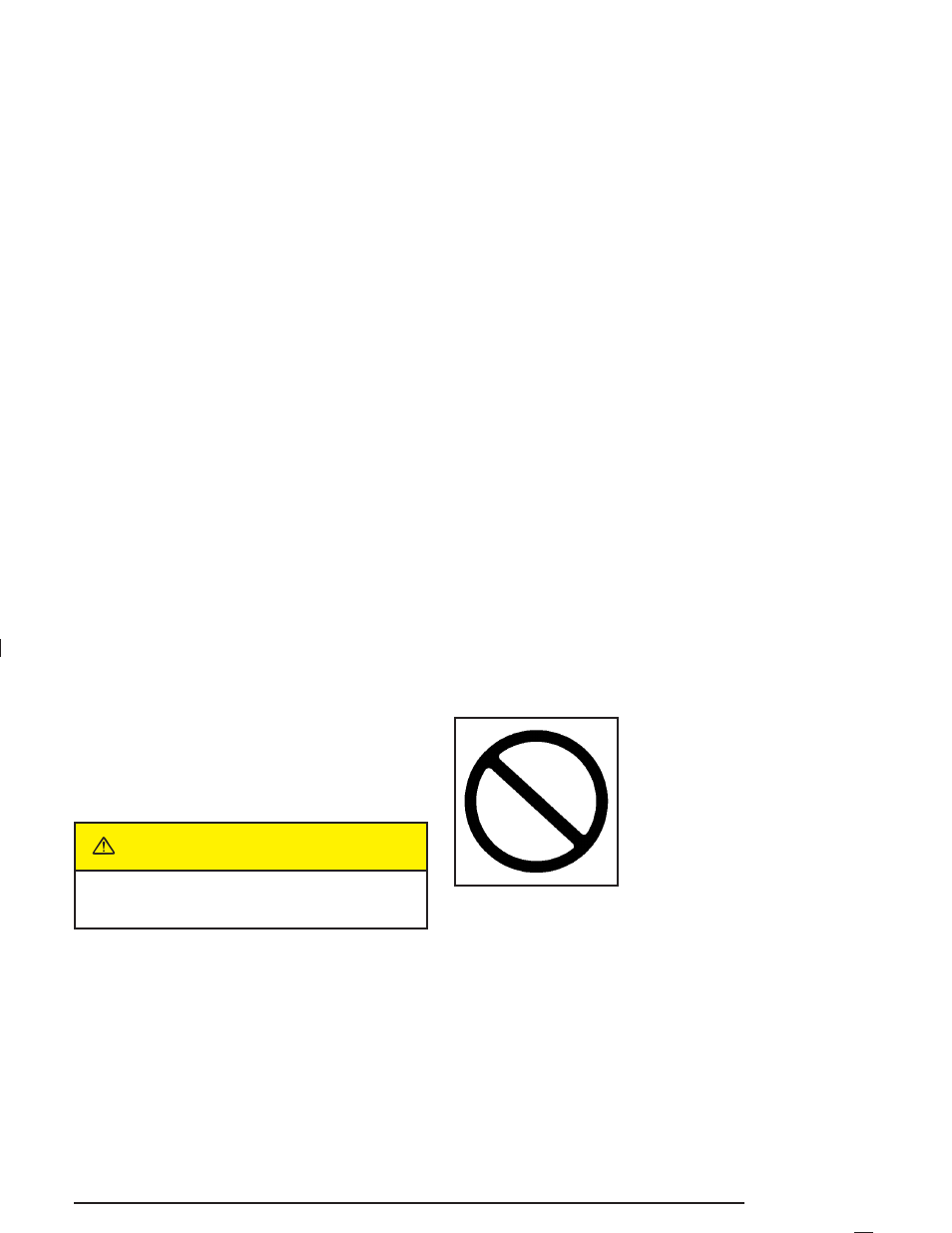 Caution, Safety warnings and symbols | Buick 2004 Park Avenue User Manual | Page 3 / 410
