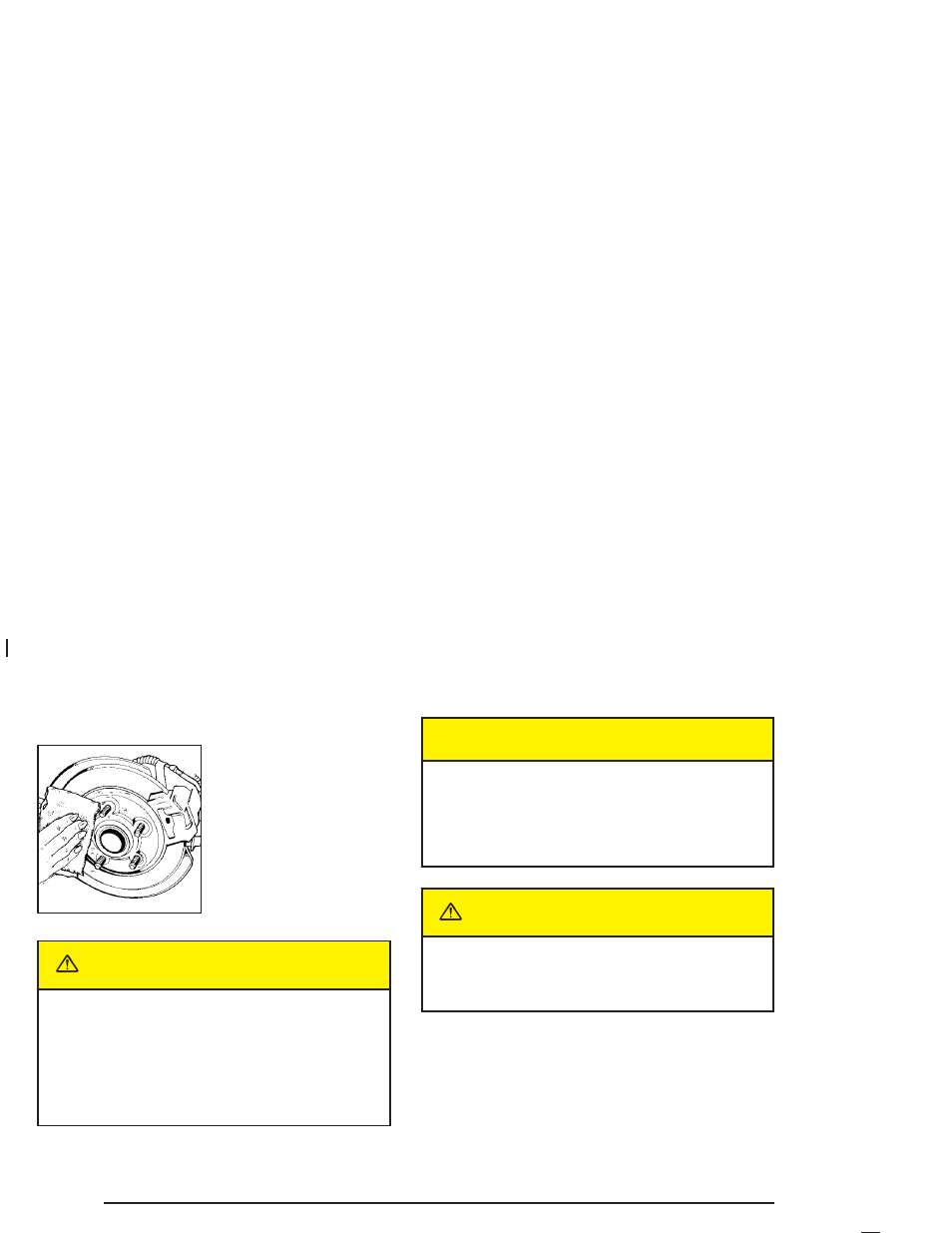 Caution | Buick 2004 Park Avenue User Manual | Page 328 / 410