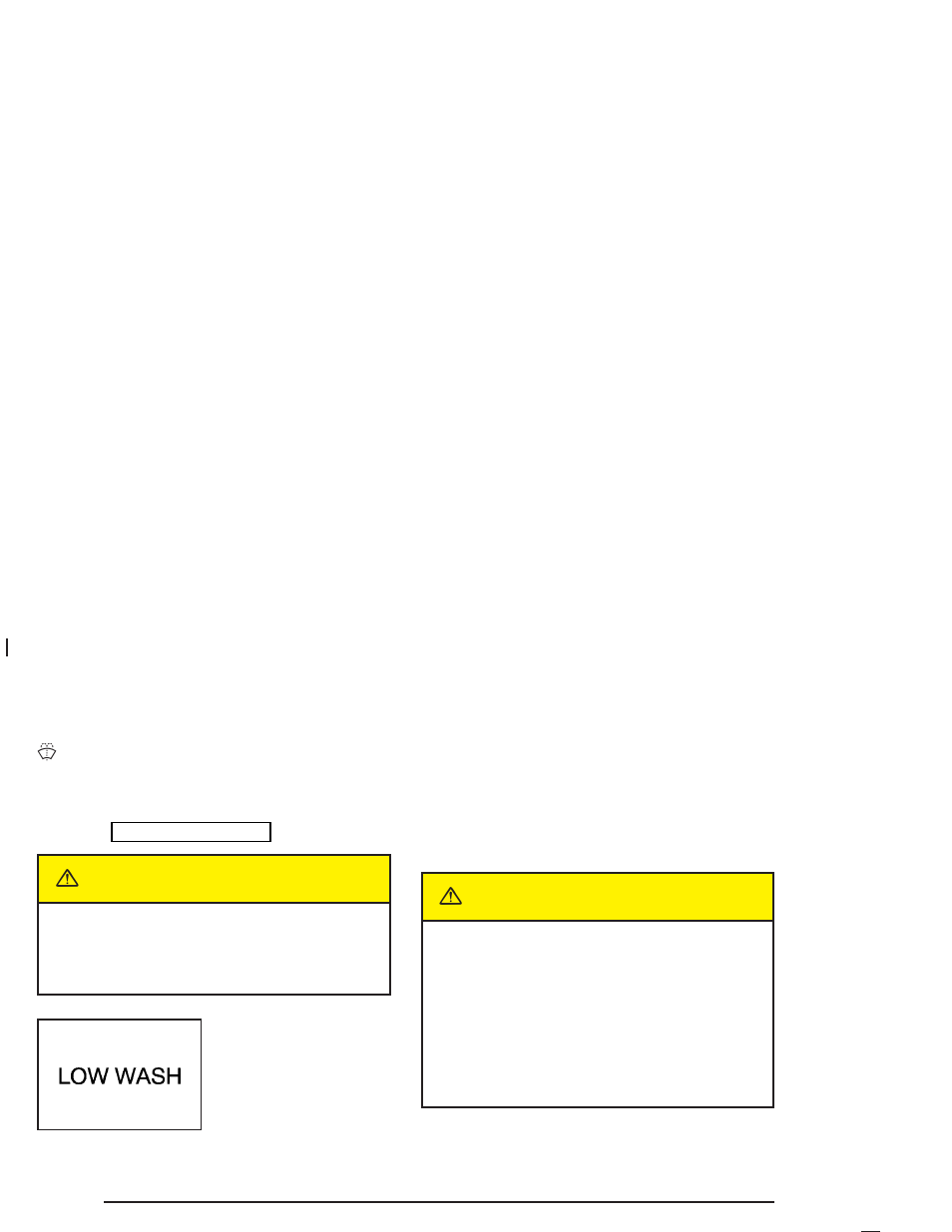 Caution | Buick 2004 Century User Manual | Page 110 / 358