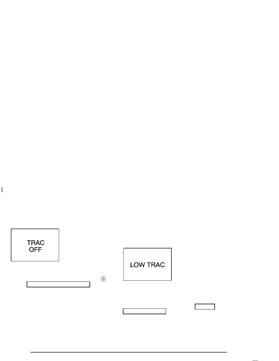 Enhanced traction system warning light, Low traction light | Buick 2004 Century User Manual | Page 136 / 358