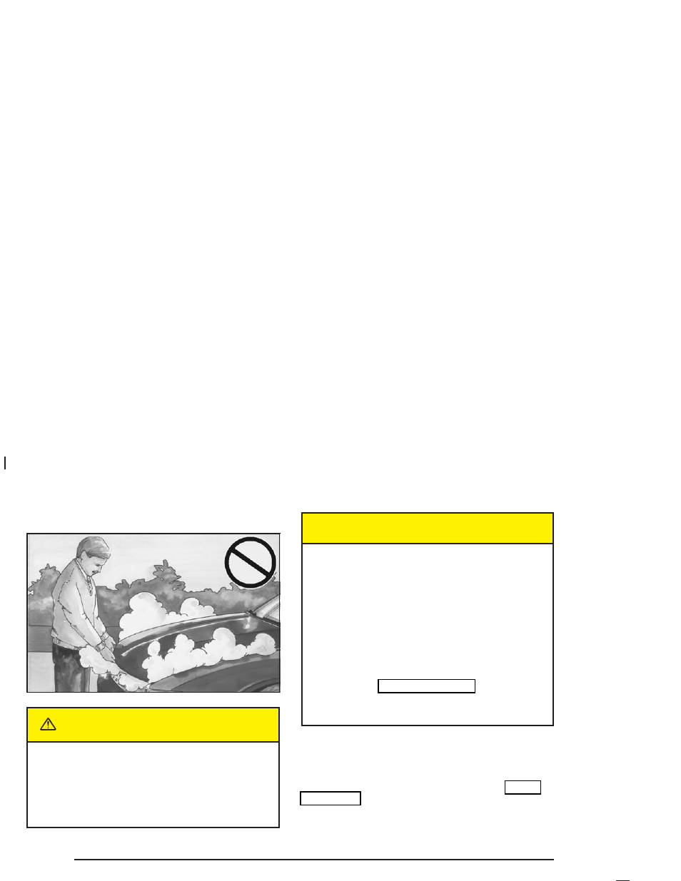 Caution | Buick 2004 Century User Manual | Page 238 / 358