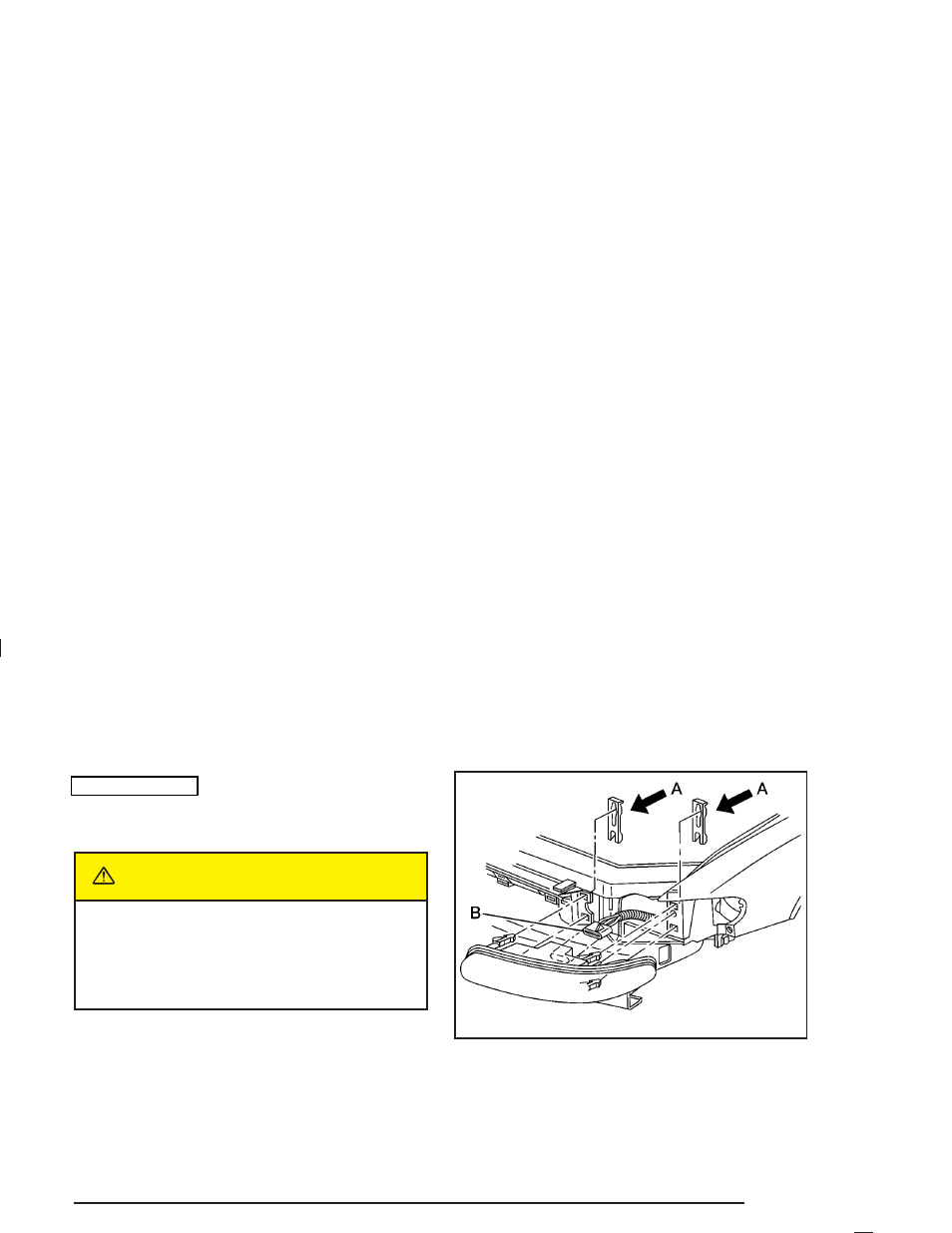 Bulb replacement, Halogen bulbs, Headlamps | Bulb replacement -51, Halogen bulbs -51 headlamps -51, Caution | Buick 2004 Century User Manual | Page 263 / 358