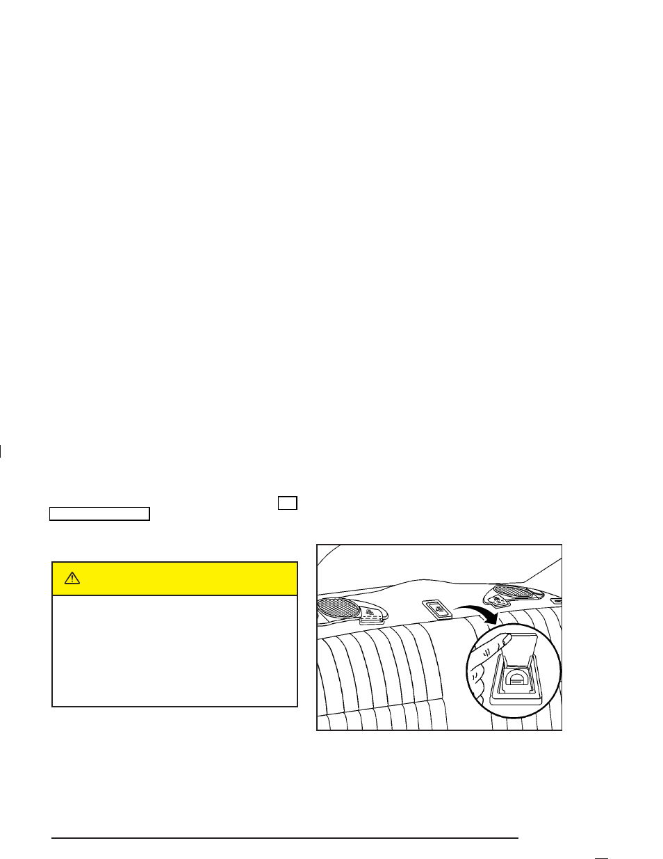 Top strap anchor location, Top strap anchor location -39, Caution | Buick 2004 Century User Manual | Page 45 / 358